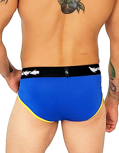 Anthony Quintana Men's Hybrid 2-in-1 Briefs & Swimwear Briefs – Premium 3-Pack Enhancing Pouch AQ4768